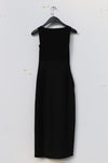 SWAYING/KNIT knitting stitching vest skirt SW23SS2L20 black PS56